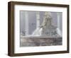 The Pantheon Fountain, Rome, 1983-Glyn Morgan-Framed Giclee Print