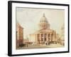 The Pantheon in 1835-Francois Etienne Villeret-Framed Giclee Print