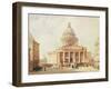 The Pantheon in 1835-Francois Etienne Villeret-Framed Giclee Print