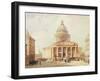 The Pantheon in 1835-Francois Etienne Villeret-Framed Giclee Print