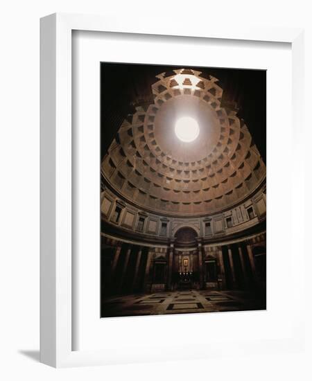 The Pantheon in Rome, Erected in 17 BCE by the Roman General Marcus Agrippa (64BCE-12 CE)-null-Framed Giclee Print