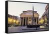 The Pantheon in Rome-Roman architecture-Framed Stretched Canvas