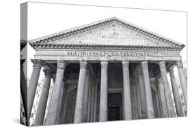 The Pantheon in Rome-lachris77-Stretched Canvas