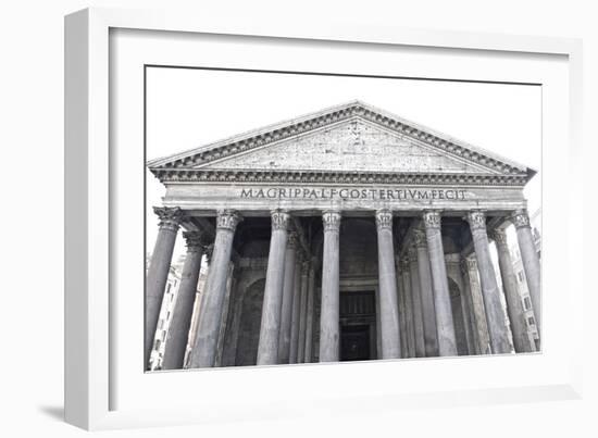 The Pantheon in Rome-lachris77-Framed Photographic Print