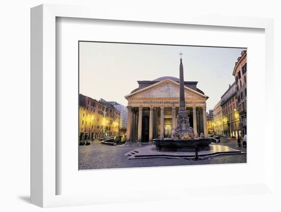 The Pantheon in Rome-Roman architecture-Framed Photographic Print