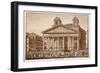 The Pantheon of Agrippa, 1833-Agostino Tofanelli-Framed Giclee Print
