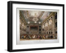 The Pantheon, Oxford Street, Westminster, 1809-J Bluck-Framed Giclee Print