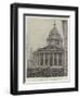The Pantheon, Paris, and Funeral of Victor Hugo-null-Framed Premium Giclee Print