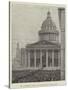 The Pantheon, Paris, and Funeral of Victor Hugo-null-Stretched Canvas