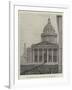 The Pantheon, Paris, and Funeral of Victor Hugo-null-Framed Giclee Print