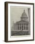 The Pantheon, Paris, and Funeral of Victor Hugo-null-Framed Giclee Print