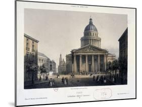 The Pantheon, Paris-Deroy-Mounted Giclee Print