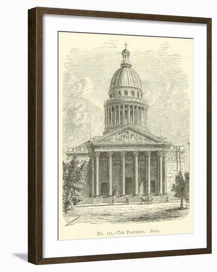 The Pantheon, Paris-null-Framed Giclee Print