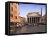 The Pantheon, Rome, Lazio, Italy, Europe-Angelo Cavalli-Framed Stretched Canvas