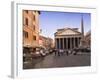 The Pantheon, Rome, Lazio, Italy, Europe-Angelo Cavalli-Framed Photographic Print