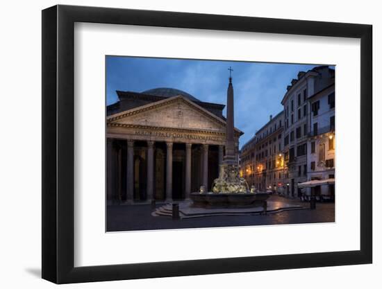 The Pantheon, Rome, Lazio, Italy, Europe-Ben Pipe-Framed Premium Photographic Print