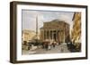 The Pantheon, Rome-Veronika Mario Herwegen-manini-Framed Giclee Print