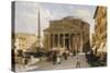 The Pantheon, Rome-Veronika Mario Herwegen-manini-Stretched Canvas