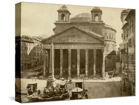 The Pantheon-Giacomo Brogi-Stretched Canvas