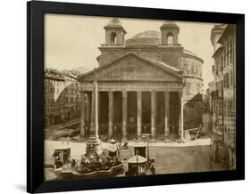 The Pantheon-Giacomo Brogi-Framed Photographic Print