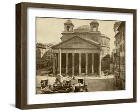 The Pantheon-Giacomo Brogi-Framed Photographic Print