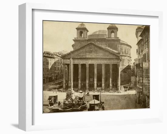 The Pantheon-Giacomo Brogi-Framed Photographic Print