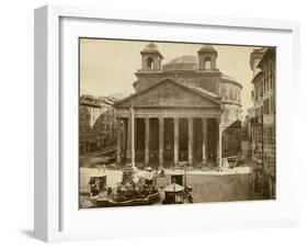 The Pantheon-Giacomo Brogi-Framed Photographic Print