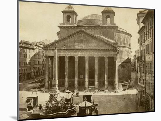 The Pantheon-Giacomo Brogi-Mounted Photographic Print