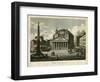 The Pantheon-Merigot-Framed Art Print