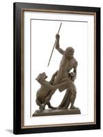 The Panther Hunter, 1846-Jens Adolf Jerichau-Framed Giclee Print