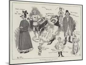 The Pantomime at Drury Lane Theatre-Phil May-Mounted Giclee Print