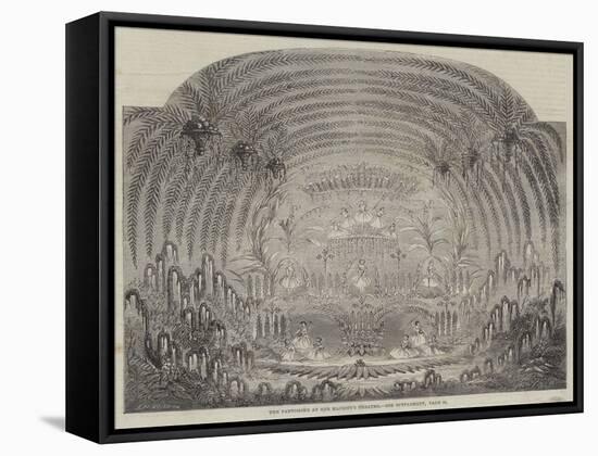 The Pantomime at Her Majesty's Theatre-Thomas Harrington Wilson-Framed Stretched Canvas