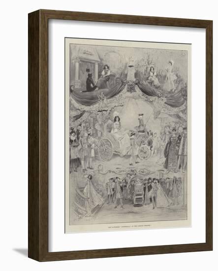 The Pantomime Cinderella, at the Garrick Theatre-Robert Sauber-Framed Giclee Print