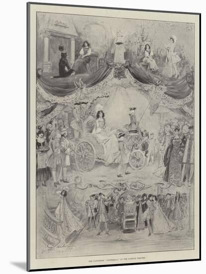The Pantomime Cinderella, at the Garrick Theatre-Robert Sauber-Mounted Giclee Print