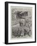 The Pantomime of The Forty Thieves at the Theatre Royal, Drury Lane-Paul Frenzeny-Framed Giclee Print