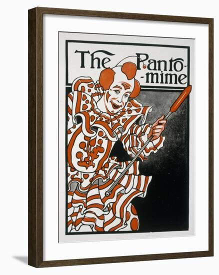 The Pantomime-null-Framed Giclee Print