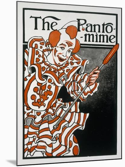 The Pantomime-null-Mounted Giclee Print