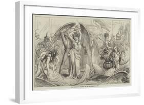 The Pantomimes, Preparing for the Transformation Scene-David Henry Friston-Framed Giclee Print