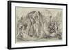 The Pantomimes, Preparing for the Transformation Scene-David Henry Friston-Framed Giclee Print