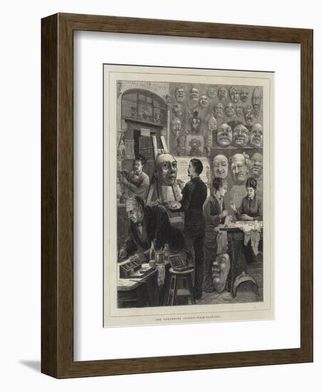 The Pantomine Season, Mask-Painting-null-Framed Giclee Print