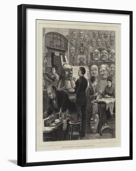 The Pantomine Season, Mask-Painting-null-Framed Giclee Print