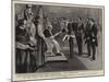 The Papal Jubilee, Lord Denbigh Handing an Autograph Letter from King Edward to His Holiness-null-Mounted Giclee Print