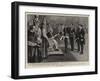 The Papal Jubilee, Lord Denbigh Handing an Autograph Letter from King Edward to His Holiness-null-Framed Giclee Print