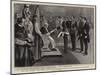 The Papal Jubilee, Lord Denbigh Handing an Autograph Letter from King Edward to His Holiness-null-Mounted Giclee Print