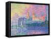 The Papal Palace at Avignon-Paul Signac-Framed Stretched Canvas