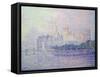 The Papal Palace in Avignon, 1900-Paul Signac-Framed Stretched Canvas