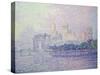 The Papal Palace in Avignon, 1900-Paul Signac-Stretched Canvas