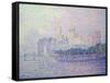 The Papal Palace in Avignon, 1900-Paul Signac-Framed Stretched Canvas