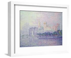 The Papal Palace in Avignon, 1900-Paul Signac-Framed Giclee Print