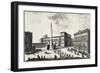 The Papal Palace on Quirinale Hill-Giuseppe Vasi-Framed Giclee Print